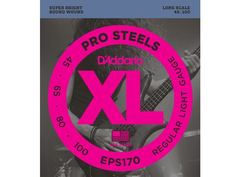 D'Addario EPS170 ProSteel El.Bass (045-100) 